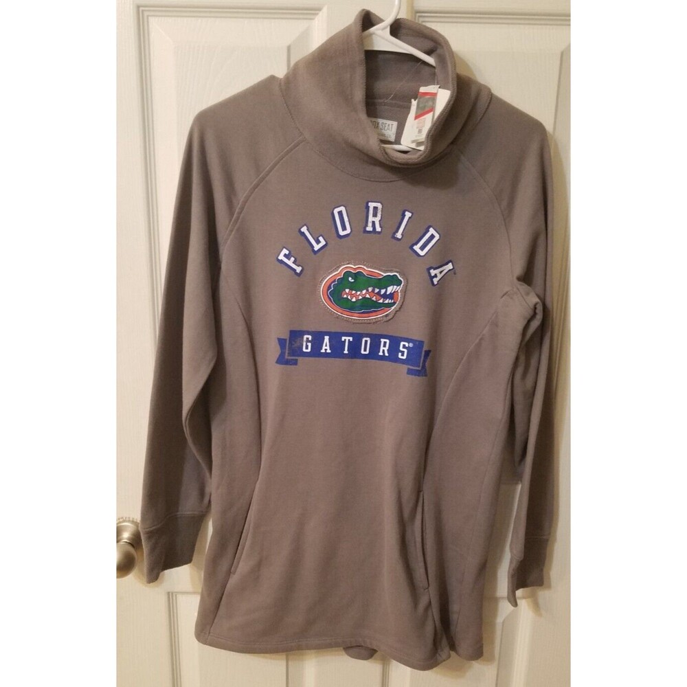 Florida Gators NCAA Womens Longsleeve Box Seat Sweater Shirt Size Medium NWT